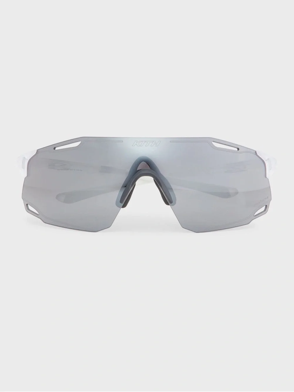 Kith for Oakley Cyber Dyno White O Matter™ Frame Iridium Lens Logo Sunglasses